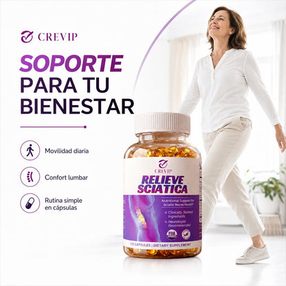 Relieve Sciatica: No Te Acostumbres Al Dolor, Vuelve A Recuperar Tu Movilidad