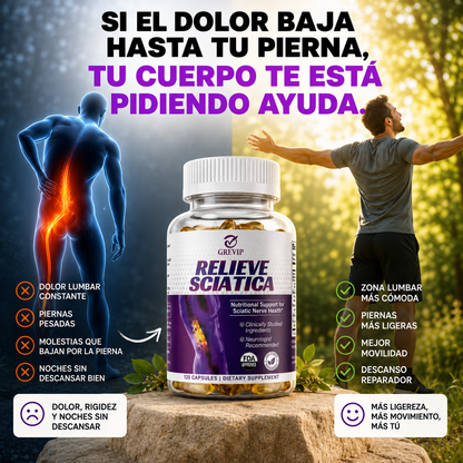 Relieve Sciatica: No Te Acostumbres Al Dolor, Vuelve A Recuperar Tu Movilidad